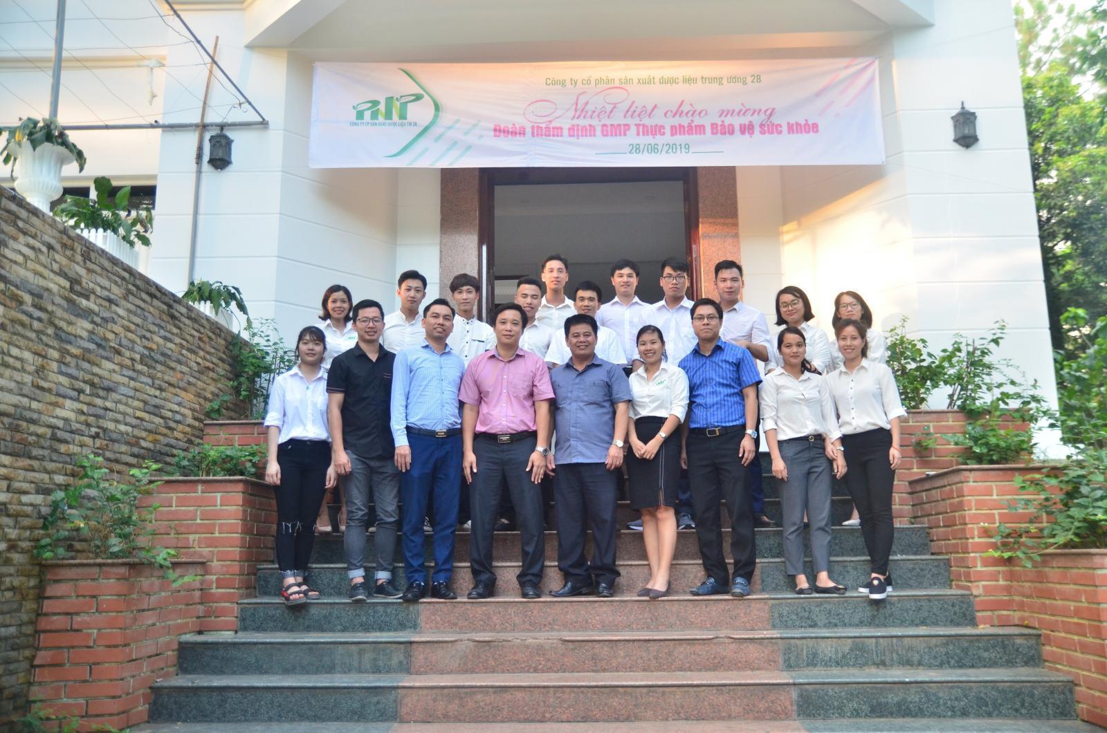 PMP28 factory is pleased to welcome the health food GMP assessment team