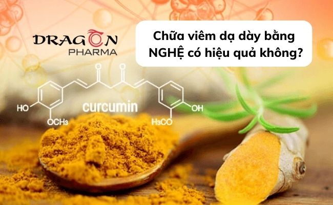 Chữa viêm dạ dày bằng nghệ có hiệu quả không?