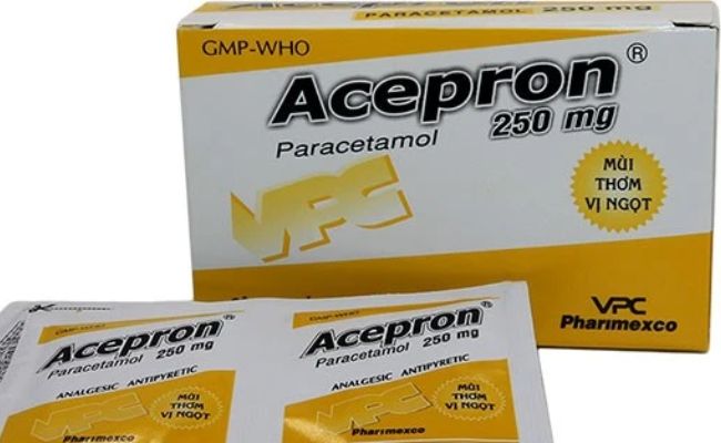 Acepron 250 mg là thuốc gì? Tác dụng, cách dùng và lưu ý