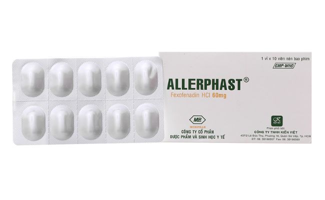 Allerphast 60 mg: Tác dụng, cách dùng và lưu ý