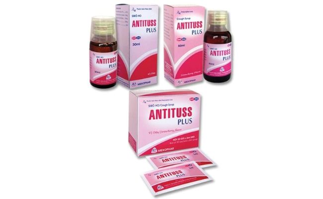 Antituss Plus - Thuốc siro trị ho, long đờm của MEKOPHAR 