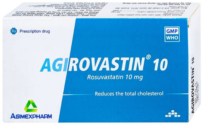 Agirovastin 10 là thuốc gì? Công dụng, cách dùng và lưu ý
