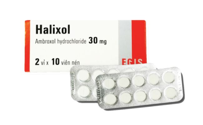 Halixol - Thuốc hòa tan dịch nhầy trong viêm mũi họng