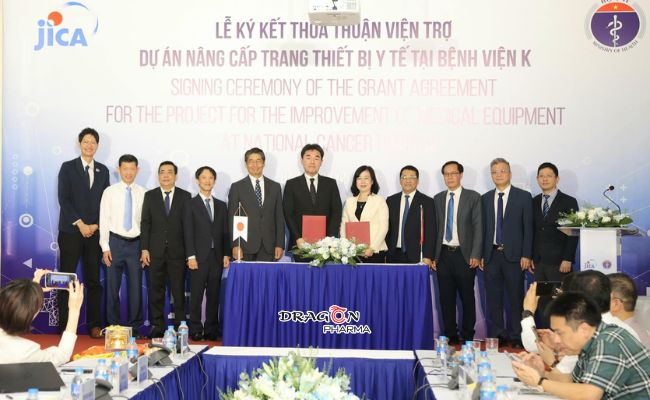 Lễ ký kết thỏa thuận viện trợ dự án hỗ trợ kỹ thuật