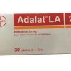 Adalat LA 20mg - Thành phần, tác dụng và lưu ý quan trọng