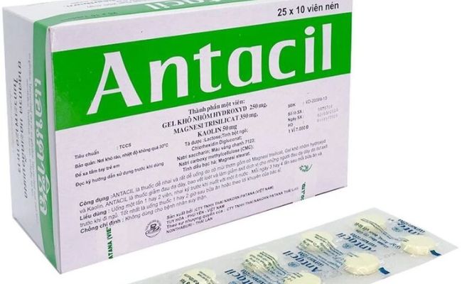 Antacil là loại thuốc gì? Tác dụng và lưu ý khi dùng