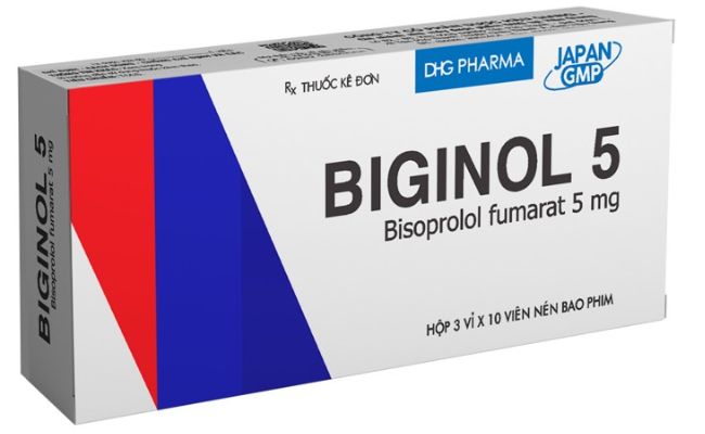 Biginol 5 được dùng để điều trị các bệnh tim mạch