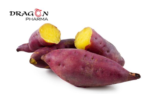 Phụ nữ mang thai có thể ăn khoai lang để cung cấp chất xơ và vitamin A