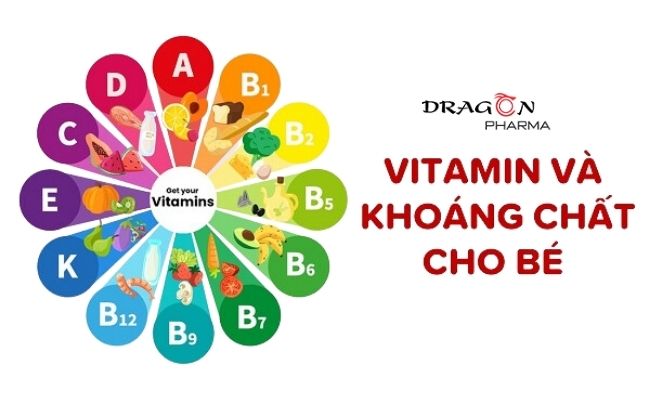 Vitamin và khoáng chất giúp trẻ ăn ngon miệng hơn