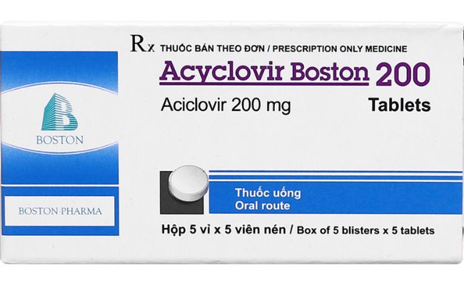 Acyclovir Boston 200 là thuốc gì? Chỉ định thuốc như thế nào? 