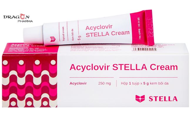 Thuốc Acyclovir Stella Cream: Công dụng, cách dùng và lưu ý