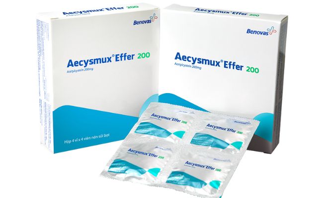 Aecysmux Effer 200 có công dụng, cách dùng và lưu ý gì?