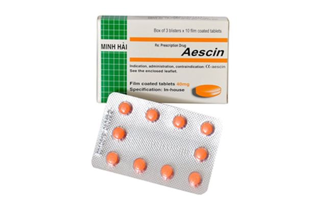 Aescin 20mg là thuốc gì? Tác dụng và những lưu ý khi sử dụng